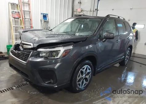 2021 Subaru Forester Premium from USA, damaged, VIN JF2SKAJCXMH454248